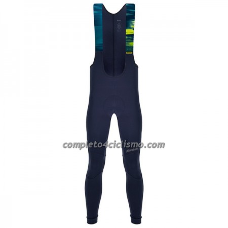 Calzamaglia con bretelle 2022 Tour de France Blu Scuro